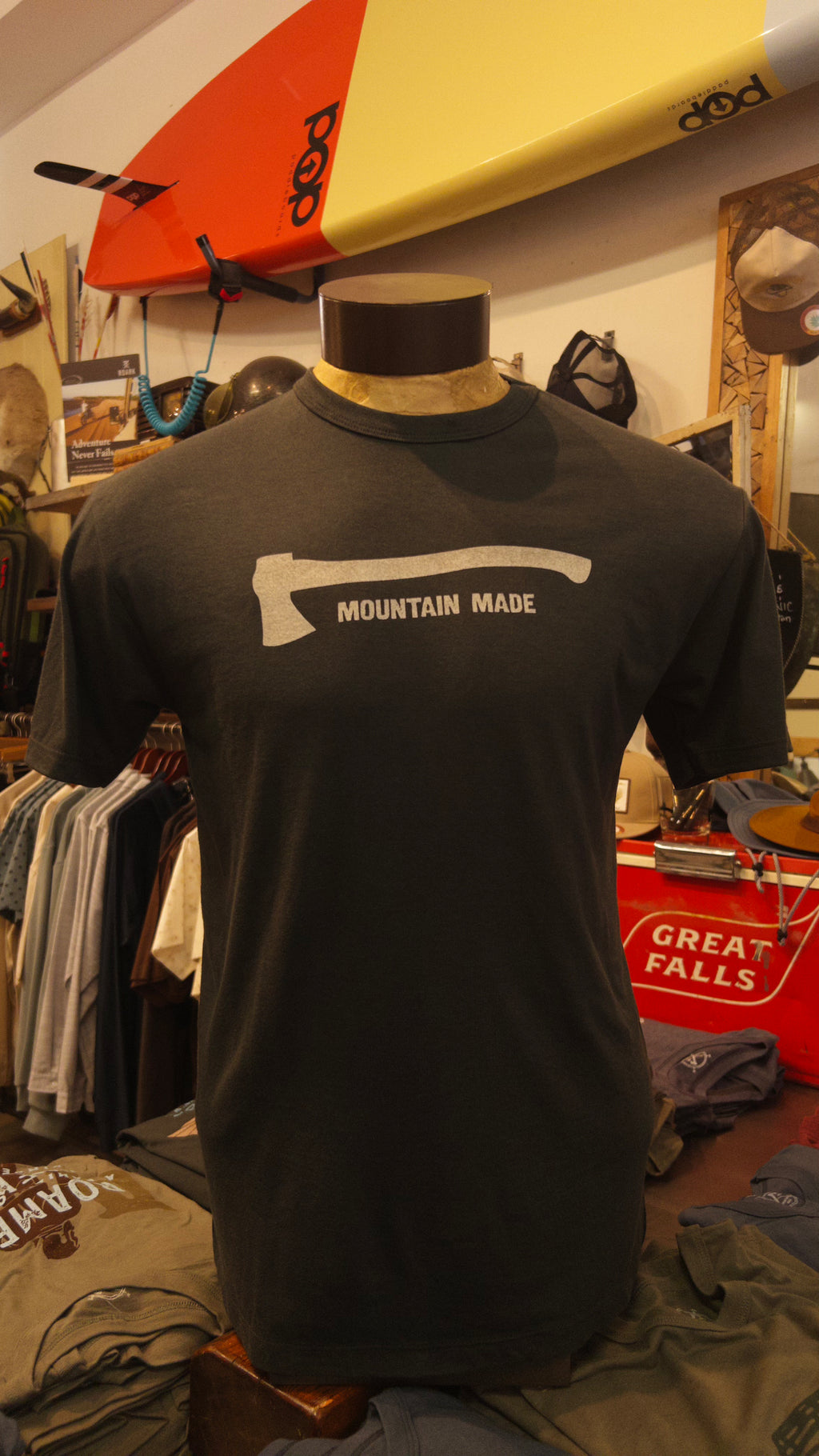 Mountain Made | Arrow and Axe Unisex Short Sleeve Tee Shirt