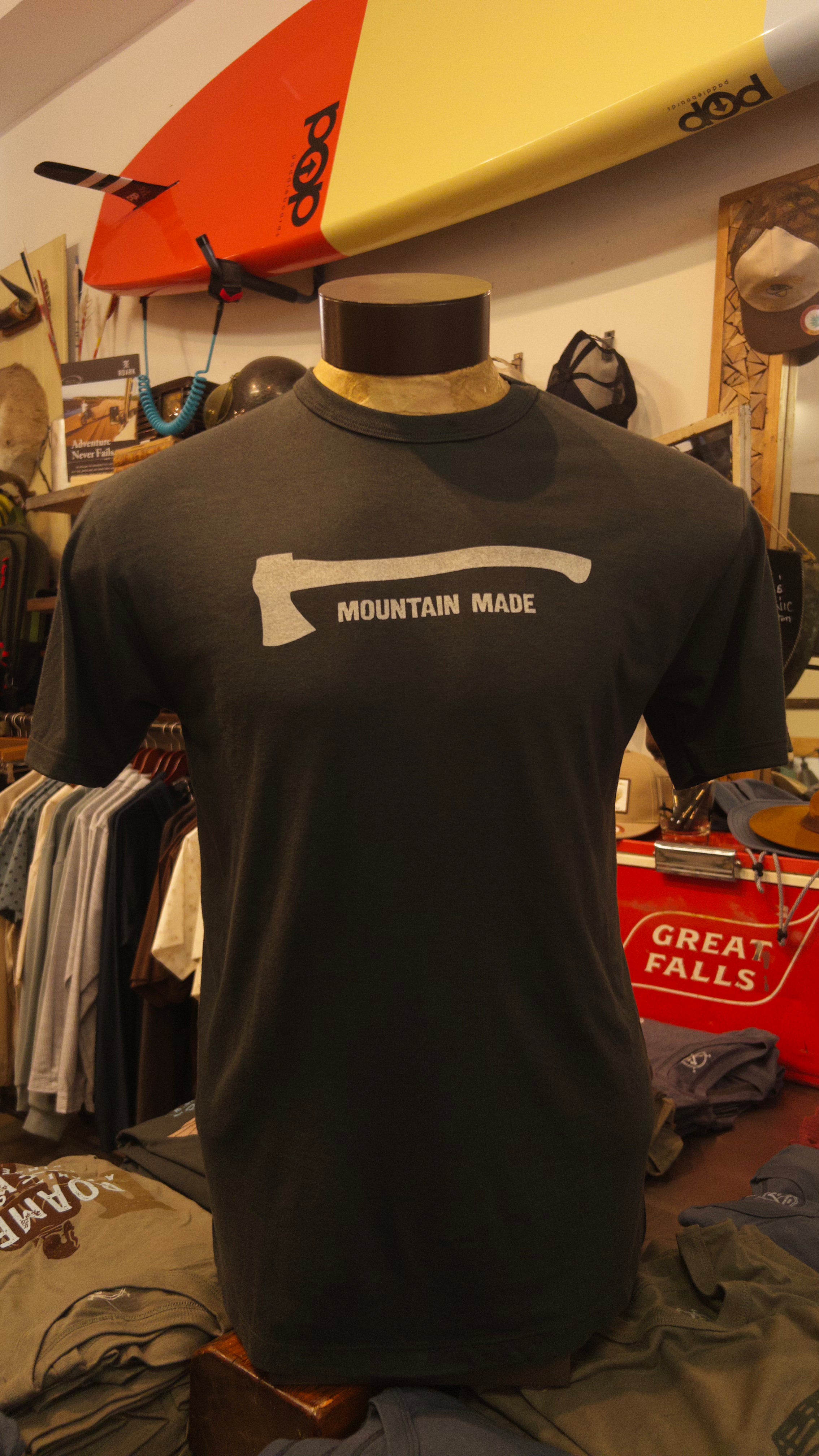 Mountain Made | Arrow and Axe Unisex Short Sleeve Tee Shirt