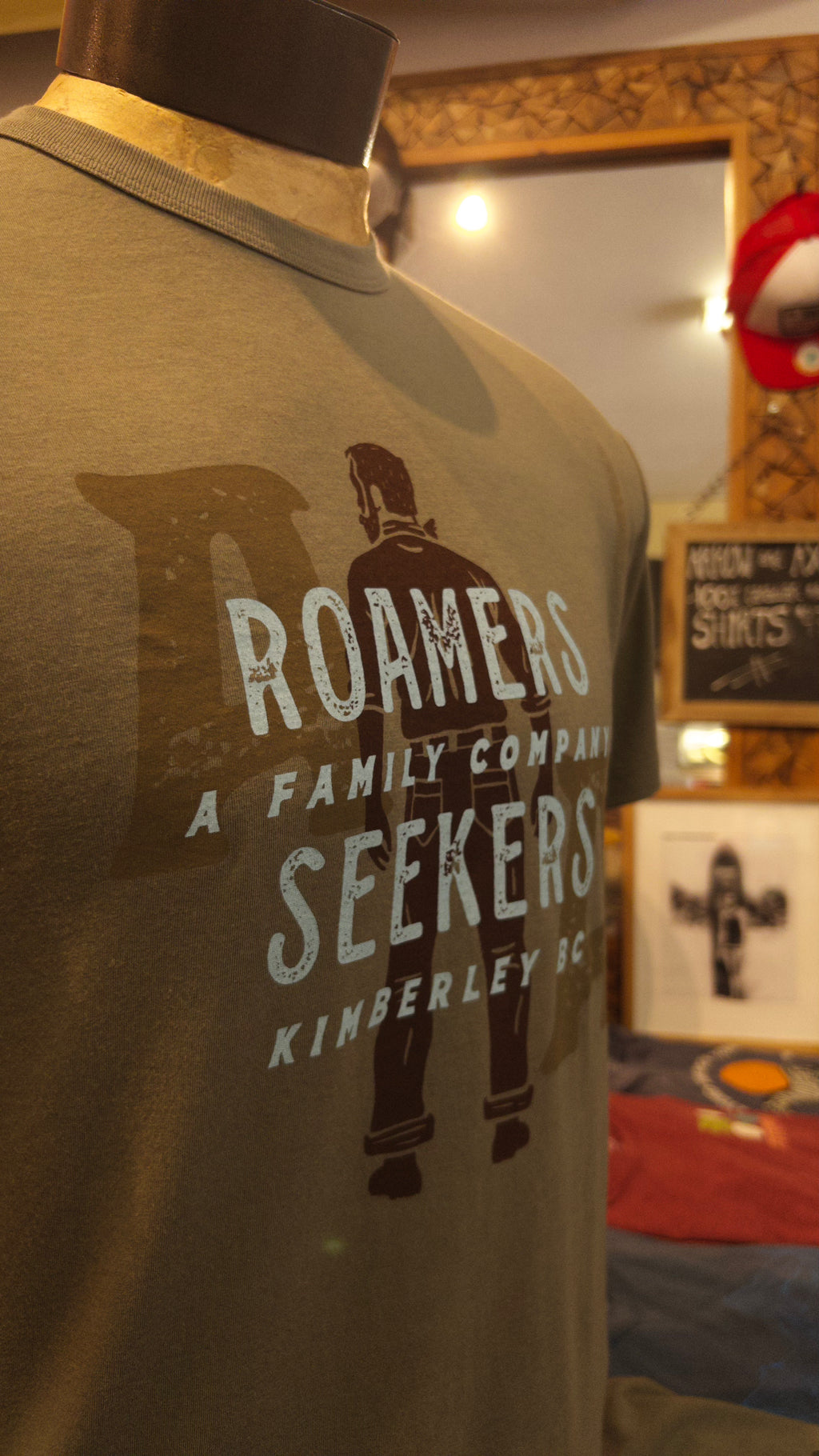Roamers & Seekers | Arrow and Axe Unisex Short Sleeve Tee Shirt
