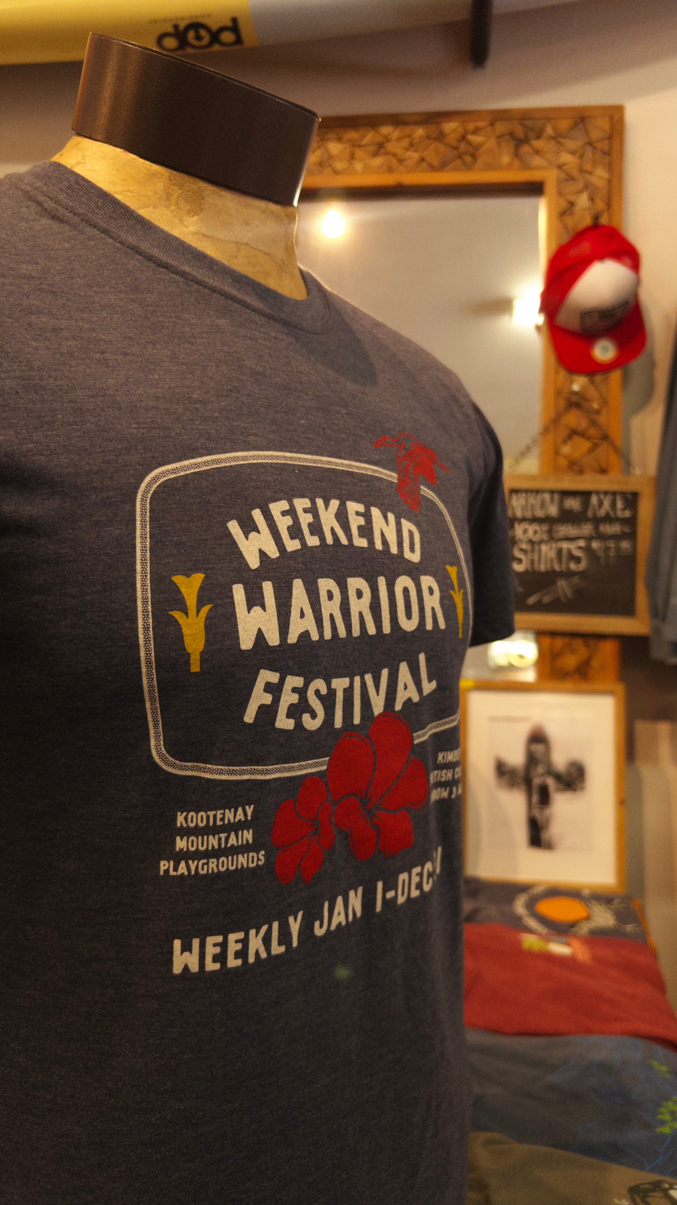 Weekend Warrior | Arrow and Axe Unisex Short Sleeve Tee Shirt