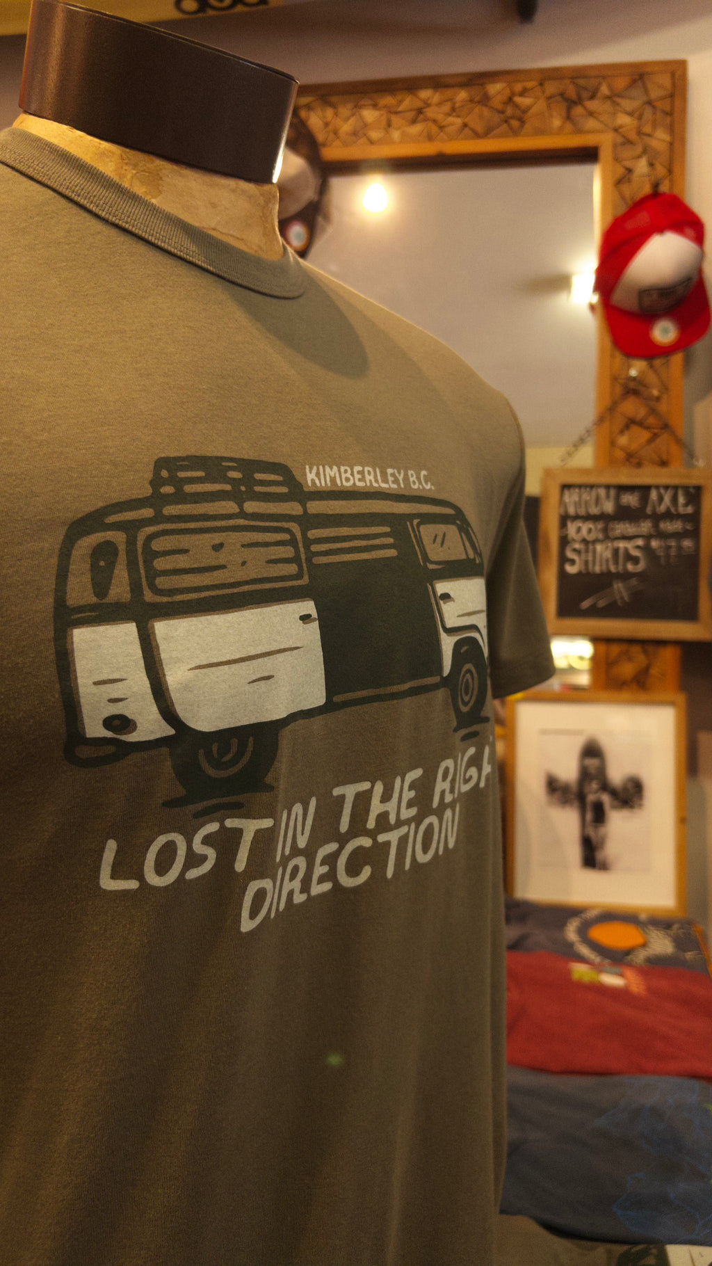 Lost in the Right Direction | Arrow and Axe Unisex Short Sleeve Tee Shirt