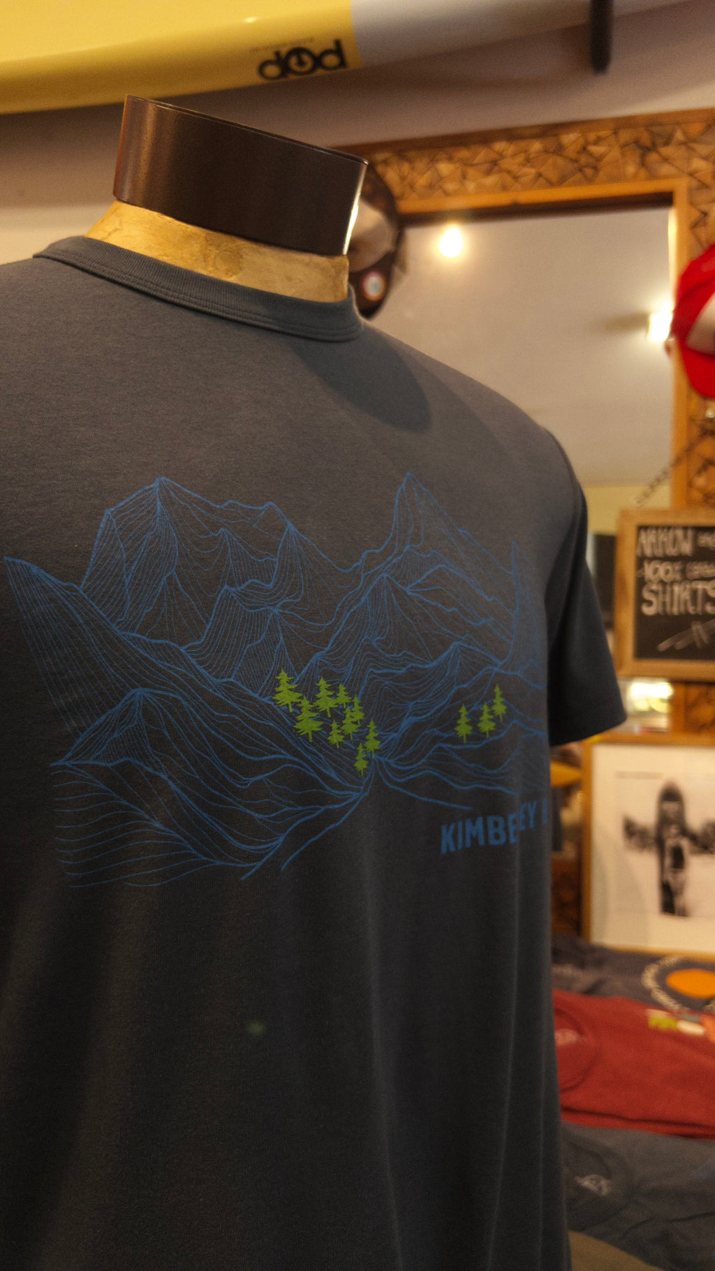 Mountain Grid | Arrow and Axe Unisex Short Sleeve Tee Shirt