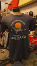 Beyond and Back Tours | Arrow and Axe Unisex Short Sleeve Tee Shirt