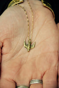 Dove Necklace Bronze