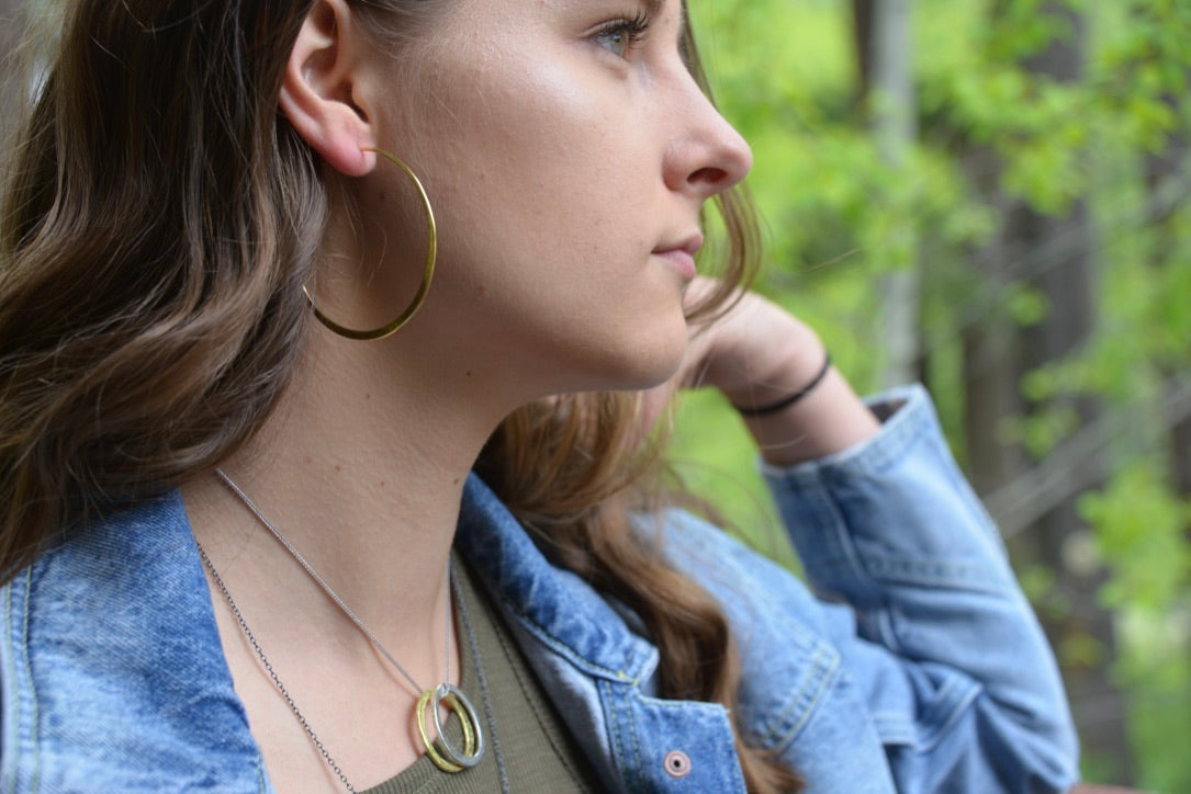 Large Lola Gold Hoops