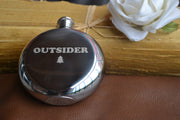 Outsider ~ Arrow & Axe Flask