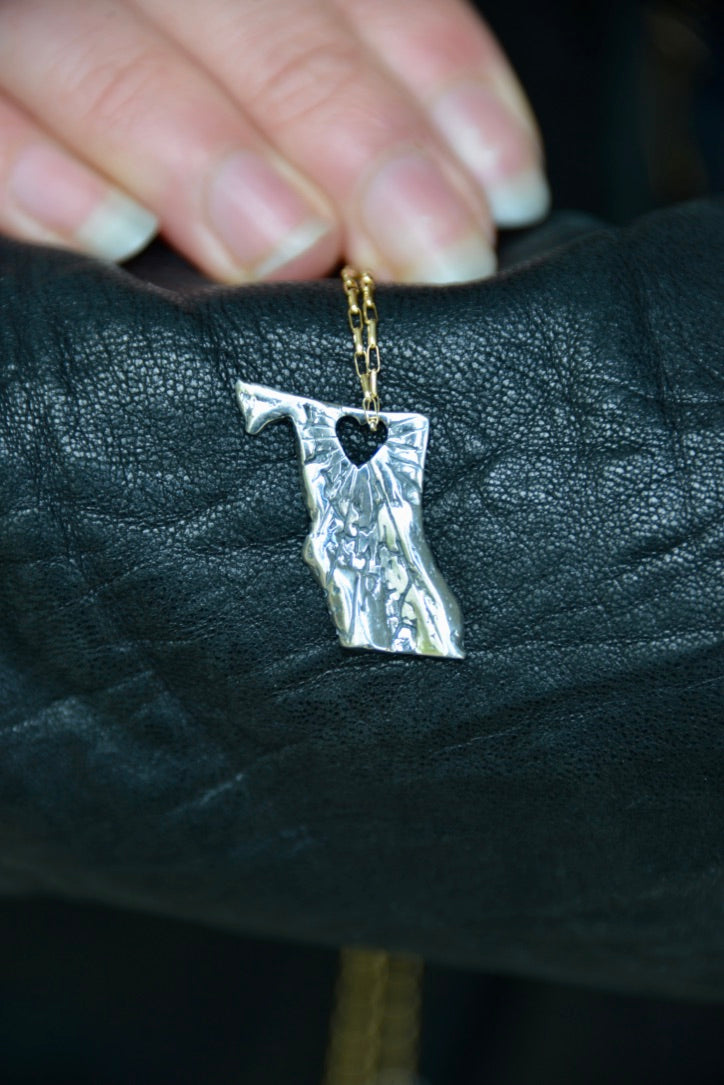 I Heart Beautiful B.C. Sterling Silver