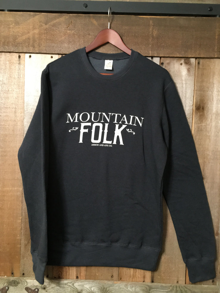 Mountain Folk ~ Arrow & Axe Bamboo Sweatshirt