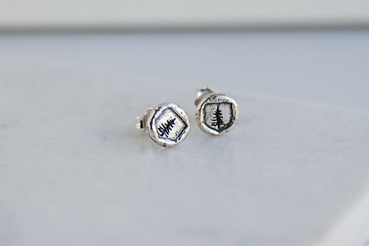 Tree and Shield Studs