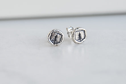 Tree and Shield Studs