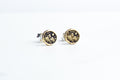 Wander Studs in Bronze