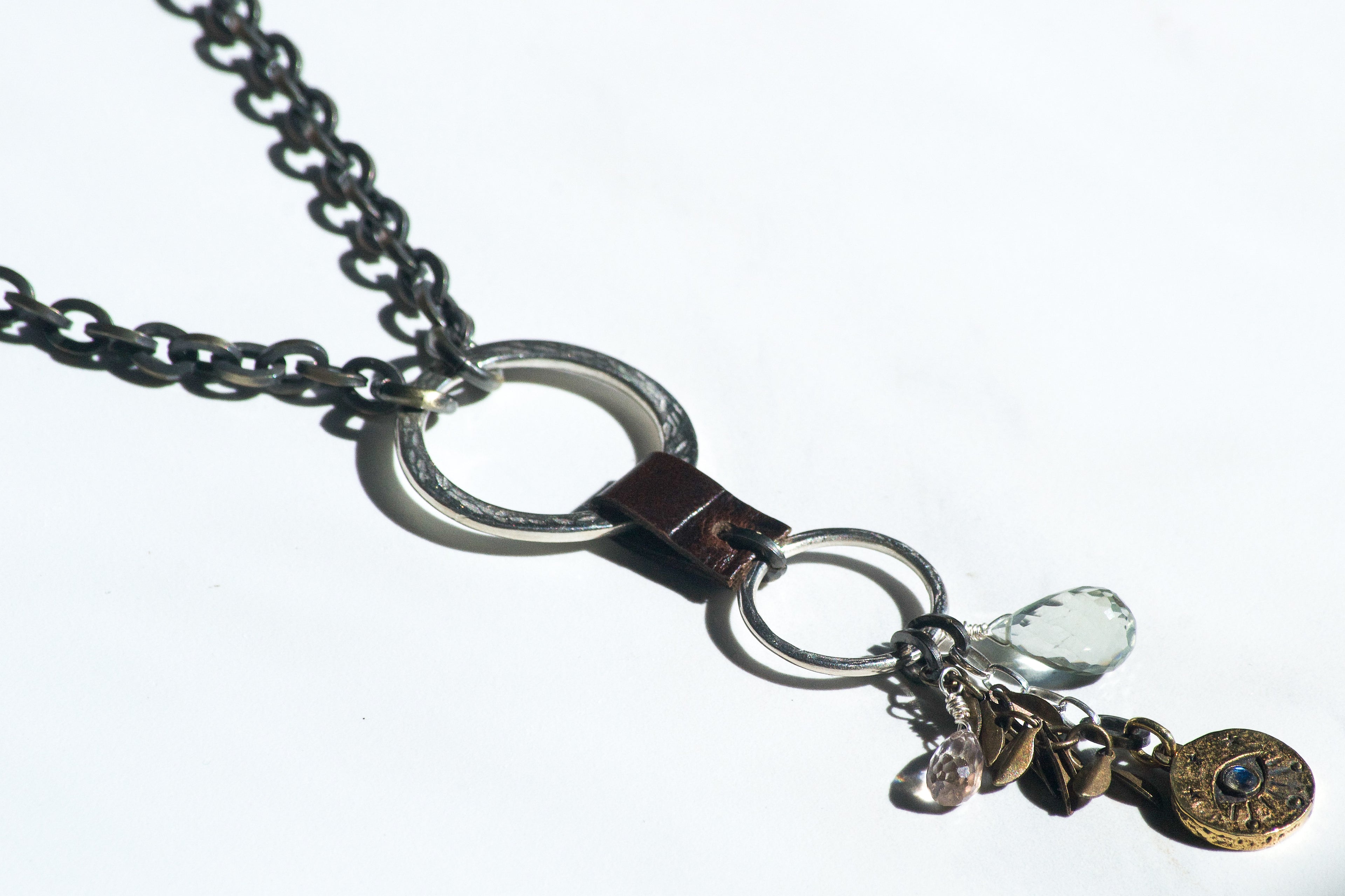 Green Wisdom Eye Necklace