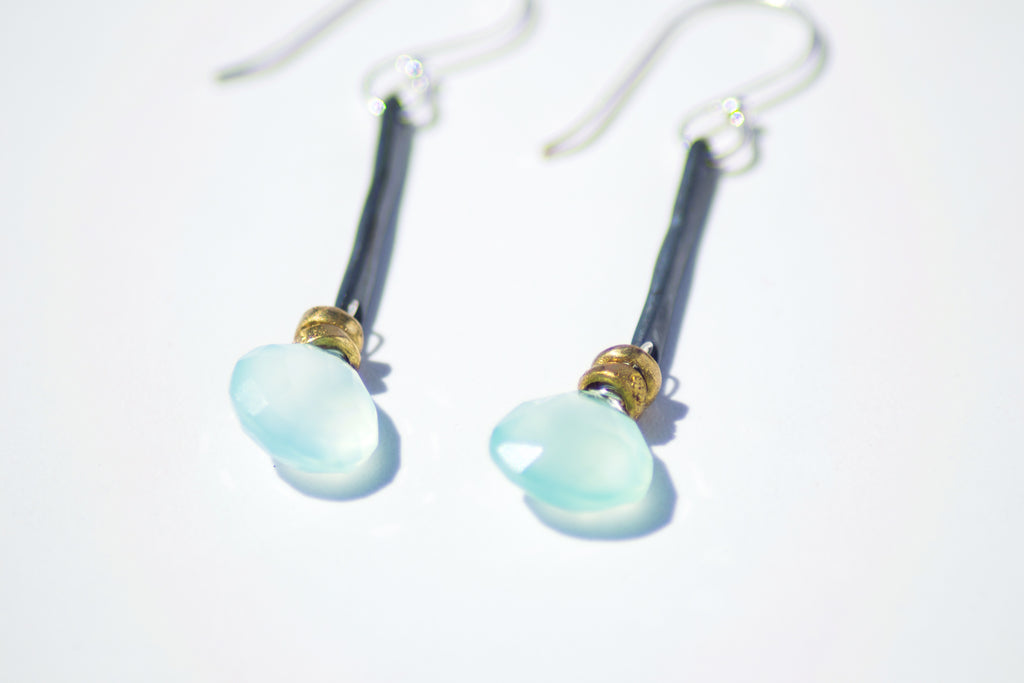 Maven Chalcedony Earrings