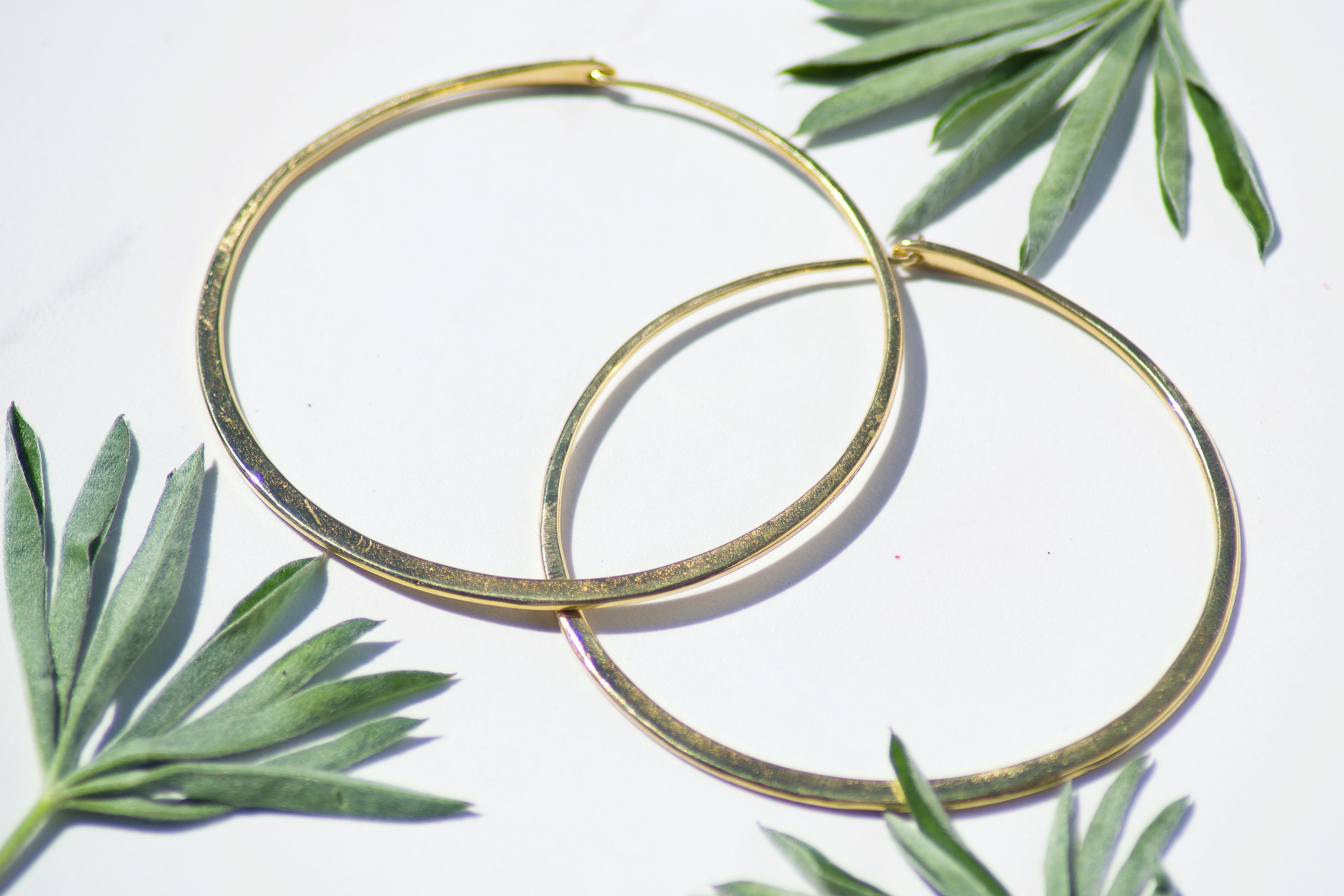 Large Lola Gold Hoops