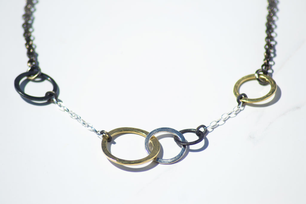 Tri-Color Unity Necklace