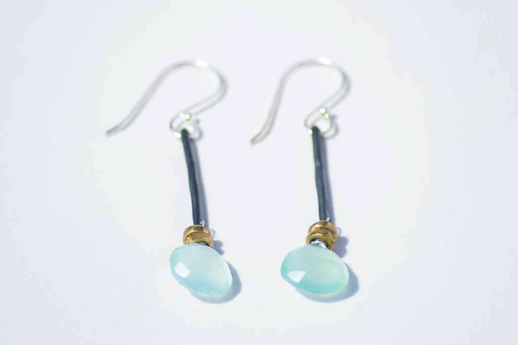 Maven Chalcedony Earrings