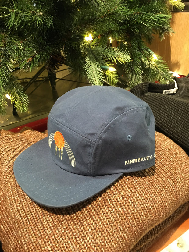Sun Tree Rainbow - All weather waxed canvas low profile hats.