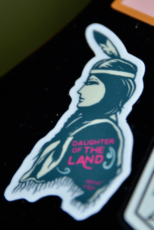 Daughter of The Land Sticker